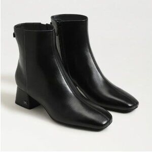 Sam Edelman Paige Ankle Boots – Black Leather- New in Box – Size 9.5 M